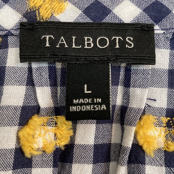 Talbots Tunic Top Large - Picture 3 of 6